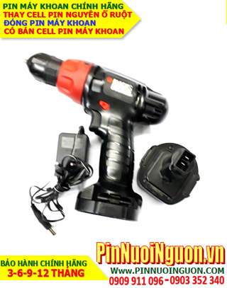 Pin sạc NiMh 9.6v 2000mAh _Pin Máy khoan Bosch 120B 9.6v 2000mAh _Thay Cell pin máy khoan Bosch 120B 9.6v 2000mAh